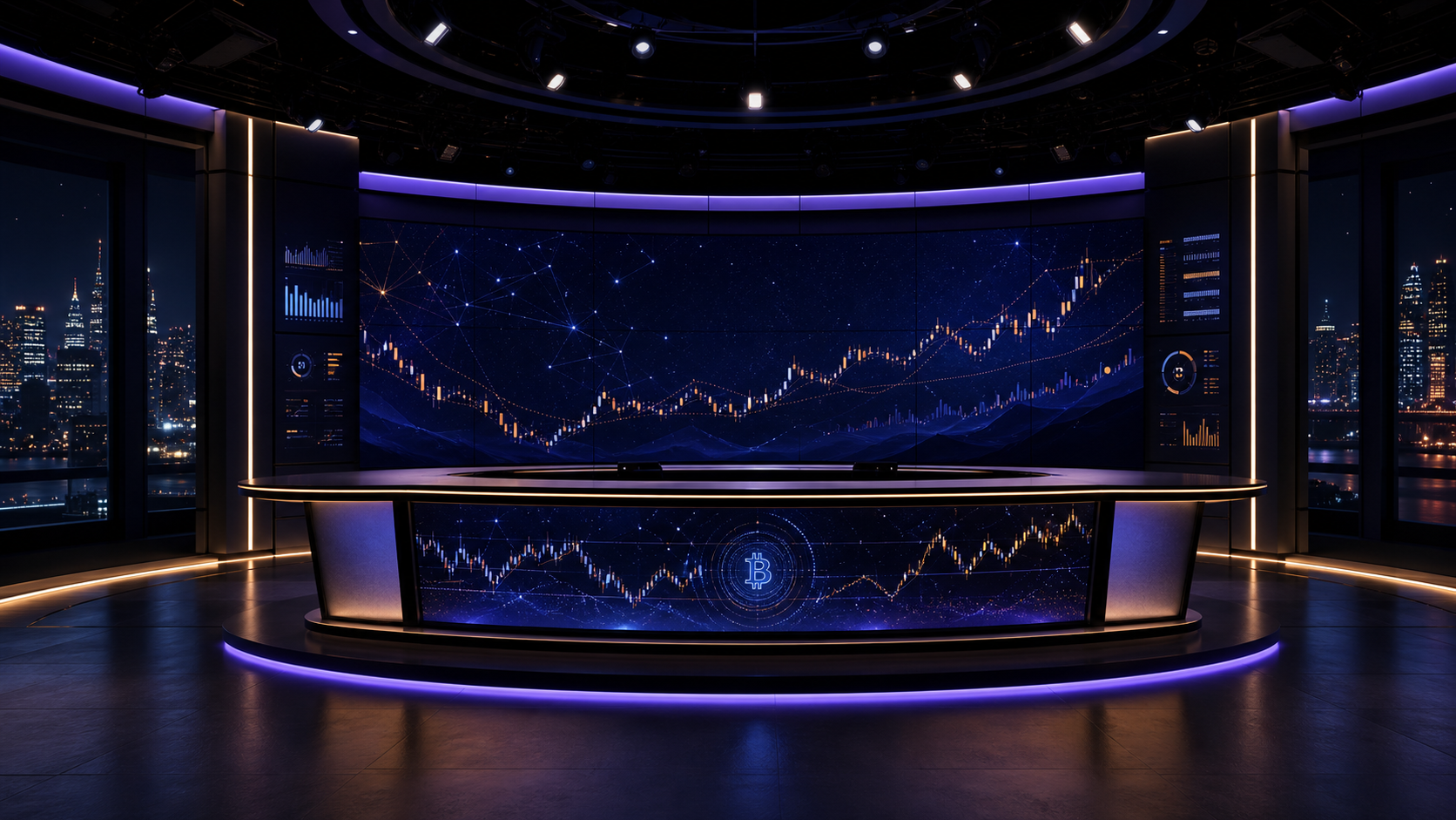 After Dark broadcast studio